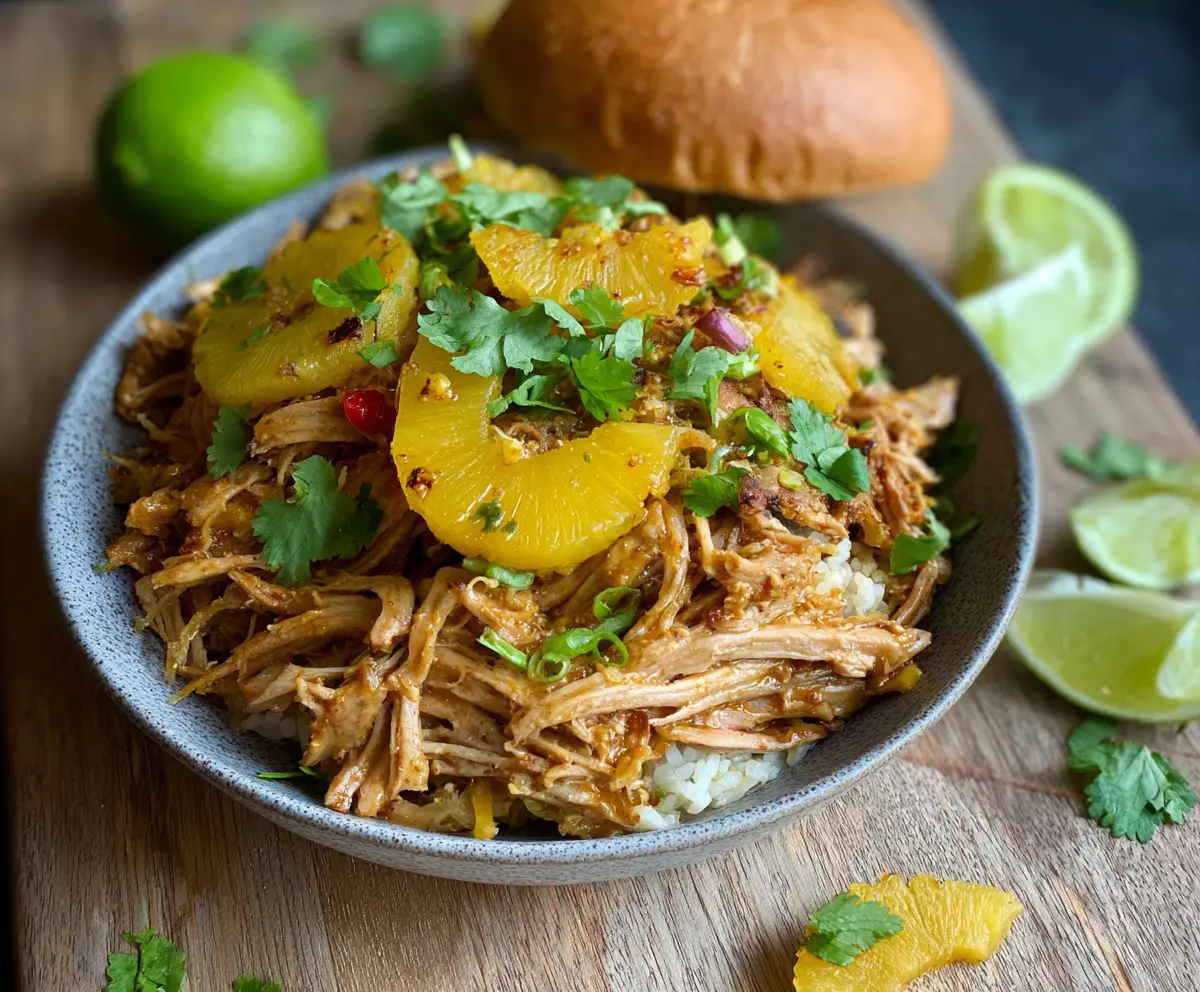 Pineapple Thai Pulled Pork